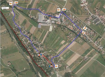 Začasna delna in popolna zapora v naselju Breg pri Polzeli