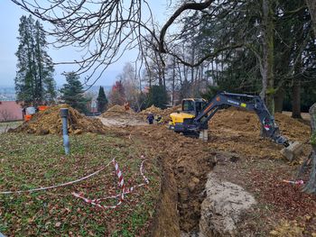 Obnova vodovoda po trasi skozi park Šenek