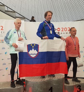 Atletski veteran Marko Božiček dvakratni balkanski prvak