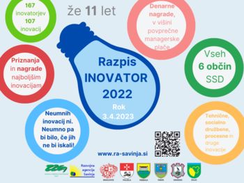 Inovator leta 2022 za Spodnjo Savinjsko dolino