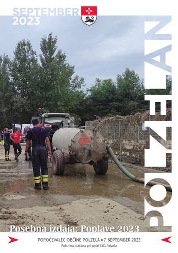 Izšla je posebna izdaja Polzelana: Poplave 2023