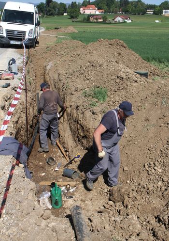 Posodobitev namakalnih sistemov na 952 ha, v Občini Polzela 200 ha 