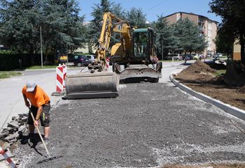 Gradnja parkirišč na Glavnem trgu