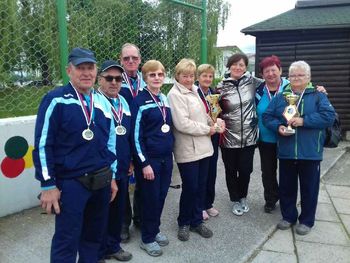 Športne aktivnosti v Društvu upokojencev Andraž