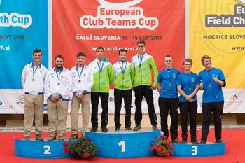 Tim Jevšnik evropski mladinski ekipni prvak v lokostrelstvu