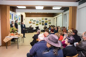 Razstava del 29. likovne kolonije  prijateljstva - uvod v praznovanje 120. obletnice Kulturnega društva Polzela 