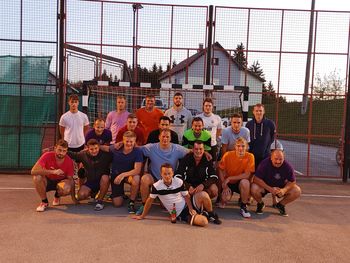 Športno srečanje med člani Športnega društva Andraž