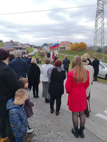 Žalna slovesnost v Andražu nad Polzelo