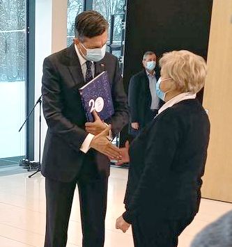 Sprejem predstavnikov humanitarnih organizacij pri predsedniku republike