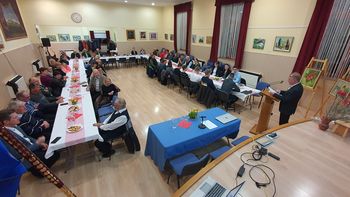 Zbor članov Kulturnega društva Andraž sklenili s prijetnim druženjem