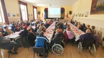 Zbor članov Društva upokojencev Andraž