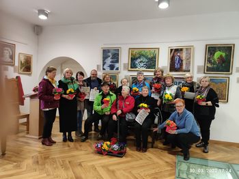 Razstava »Žena - mati« na gradu Komenda