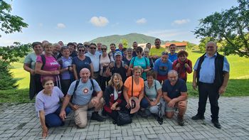 Društvi upokojencev Andraž in Destrnik po poteh Andraža