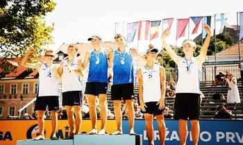 Polzelani odlični na državnem prvenstvu v odbojki na mivki