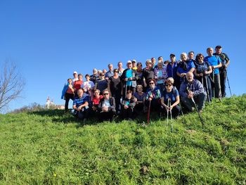 Pohodniki Društva upokojencev Andraž na obisku v Destrniku