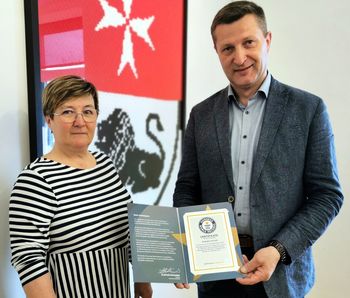 Andrejki Završnik certifikat Guinnessove knjige rekordov