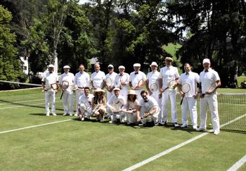 Teniški turnir v belem