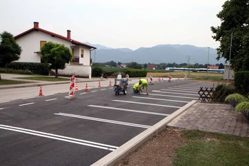 Izgradnja parkirišča pri cerkvi sv. Marjete