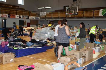 V Športno dvorano na Polzeli se lahko oglasite vsi, ki ste bili oškodovani ob poplavah in potrebujete pomoč