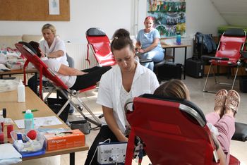 Na Polzeli 90 krvodajalcev, v Šempetru 57 
