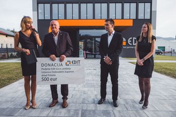 Donacija podjetja Edit 