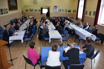 Zbor članov Krajevnega odbora Zveze borcev za vrednote NOB Andraž                                                    