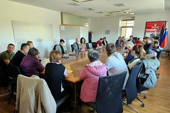 Boštjan Šefic z vladno službo na Polzeli