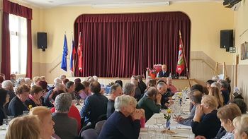 Občni zbor Društva upokojencev Andraž