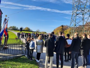 Žalna slovesnost ob dnevu spomina na mrtve