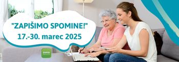 Zavod Dobra pot napoveduje četrto vseslovensko akcijo beleženja spominov starejših