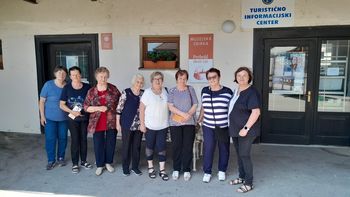 Za zaključek na obisk v Prebold