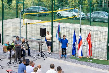 Odprtje odbojkarskega igrišča na mivki Odprtje odbojkarskega igrišča na mivki