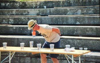 9. Biergajbenlauf uspešno izpeljan kljub dežju