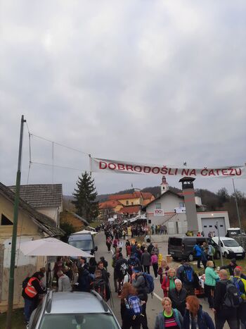 39. popotovanje od Litije do Čateža