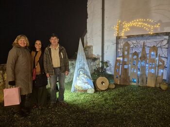 Razstava jaslic na gradu Komenda