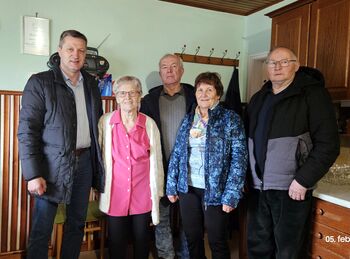 Albina Maver praznovala 90 rojstni dan