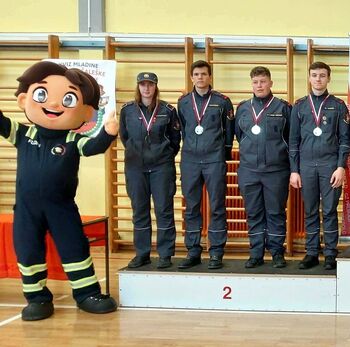 Na državno tekmovanje kviza gasilske mladine tudi polzelska ekipa