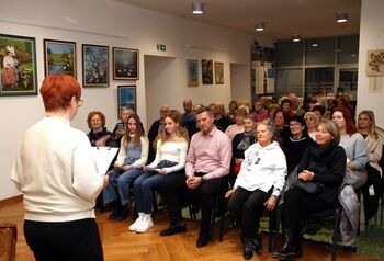 Vrtovi spominov Ivane Kobilca na razstavi »žena – mati« Vrtovi spominov Ivane Kobilca na razstavi »žena – mati«