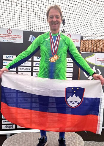 Dve zlati medalji za Marka Božička