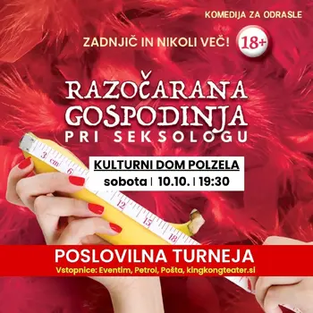 Komedija za odrasle: RAZOČARANA GOSPODINJA PRI SEKSOLOGU (18+) Komedija za odrasle: RAZOČARANA GOSPODINJA PRI SEKSOLOGU (18+)