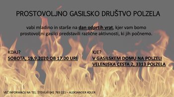 Dan odprtih vrat  - GASILSKI DOM POLZELA