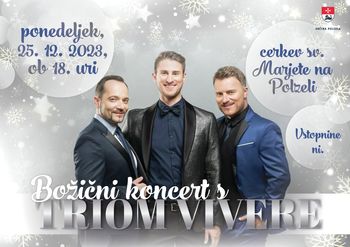 Božično-novoletni koncert s Triom Vivere