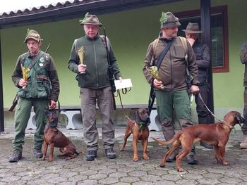 Kinološka prireditev v lovišču Lovske družine Polzela