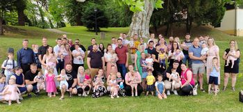 Županov sprejem za novorojenčke v objemu parka Šenek