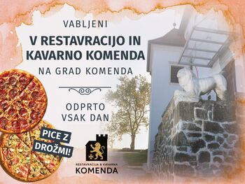 Vabljeni na grad Komenda na nova kulinarična doživetja