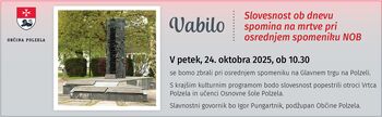 Komemoracija pri osrednjem spomeniku NOB na Polzeli