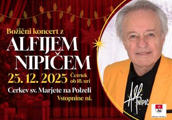 Božični koncert z Alfijem Nipičem