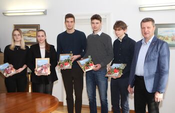Sprejem zlatih in diamantnega maturanta Občine Polzela
