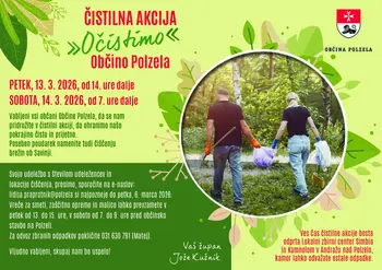 Čistilna akcija - Očistimo Občino Polzela