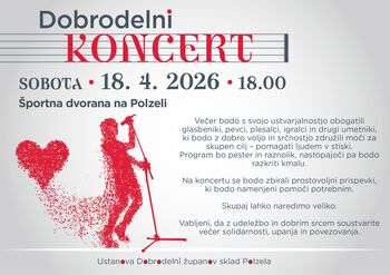 Dobrodelni koncert za Dobrodelni Županov sklad Polzela